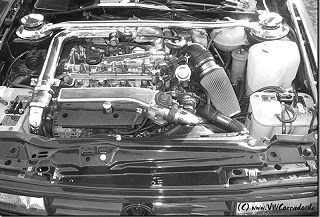 Der Corrado mit G60-Turbo-Motor