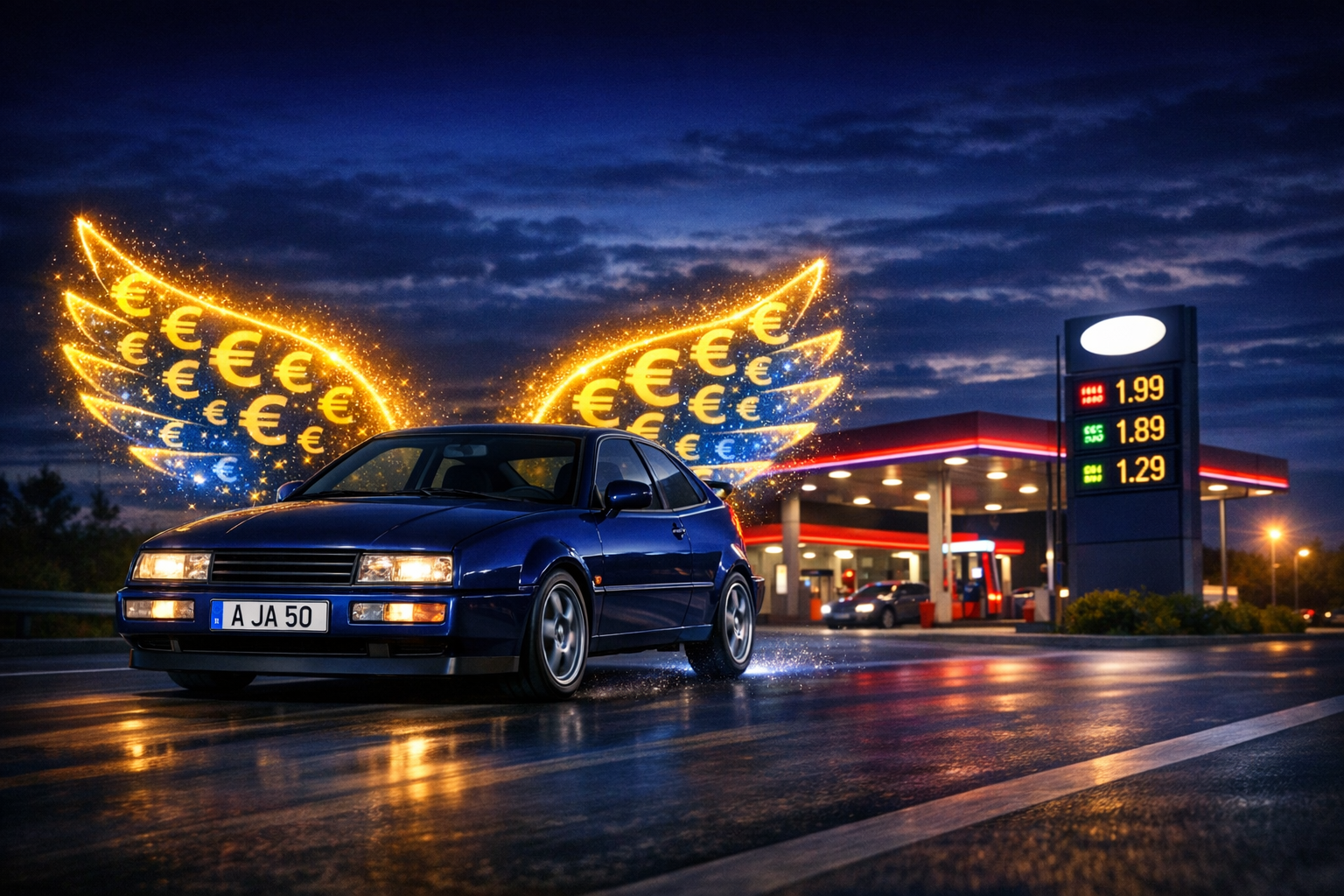 Corrado auf Sparfahrt :-)