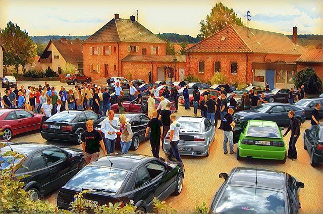 Kleines Treffen in der Altstadt