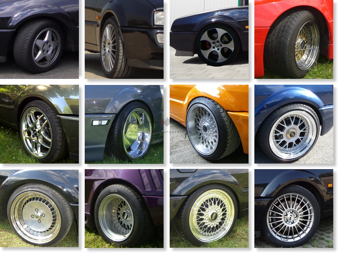 Räder für den Corrado