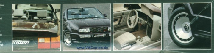 Zender Cabrio Corrado als Revell-Bausatz sehr begehrt