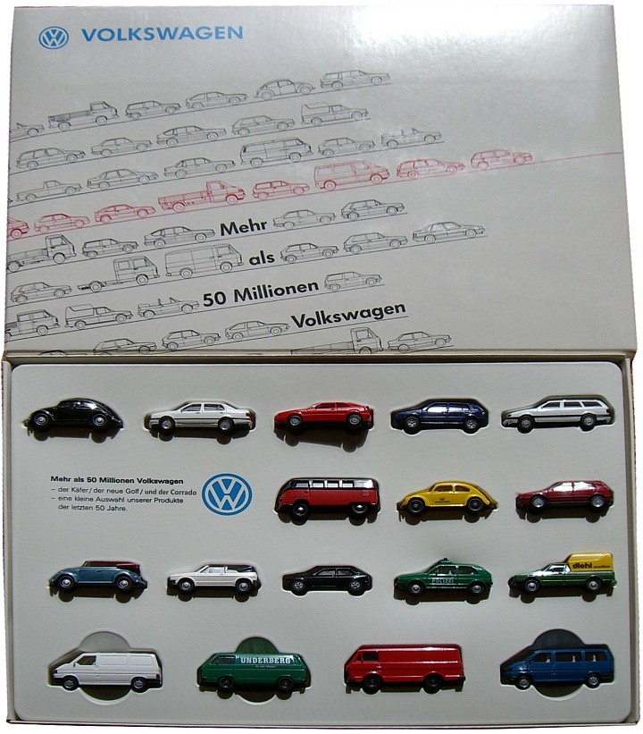 50 Millionen VW - mit dem VW Corrado Sonderedtion 50 Millionen VW - mit der Corradokorrektur