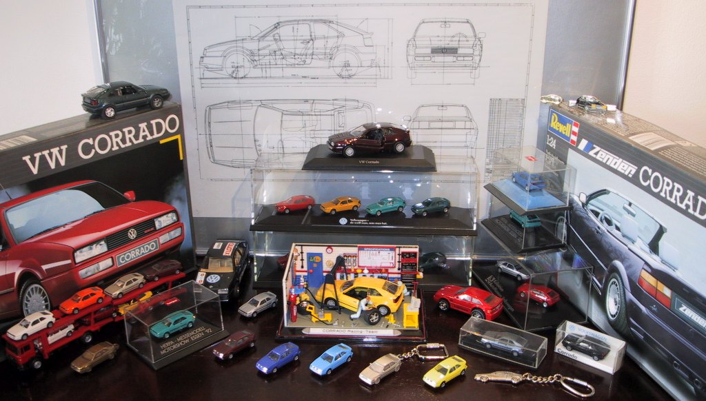 Modellautosammlung VW Corrado