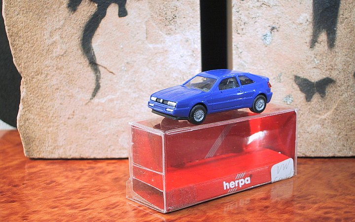Herpa-Modell - gibt's in vielen Farben Herpa Corradomodell blau