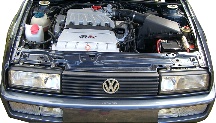 R32 es geht tatsächlich Ja, es geht! Der R32 Motor im Corrado